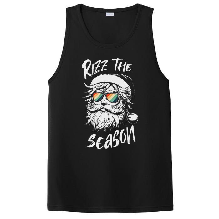 Rizz The Season Ns School Cool Christmas Santa Claus PosiCharge Competitor Tank