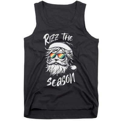 Rizz The Season Ns School Cool Christmas Santa Claus Tank Top