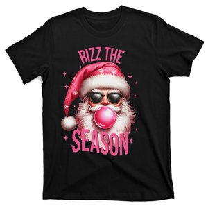 Rizz The Season Funny Christmas Santa Rizzler T-Shirt