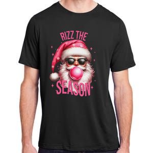 Rizz The Season Funny Christmas Santa Rizzler Adult ChromaSoft Performance T-Shirt