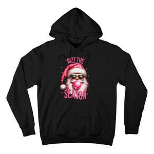 Rizz The Season Funny Christmas Santa Rizzler Tall Hoodie