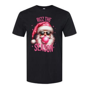 Rizz The Season Funny Christmas Santa Rizzler Softstyle CVC T-Shirt