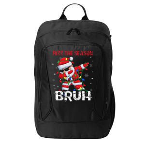 Rizz The Season Bruh Christmas Rizzmas Santa Claus Rizzler City Backpack