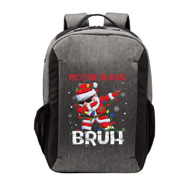 Rizz The Season Bruh Christmas Rizzmas Santa Claus Rizzler Vector Backpack