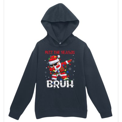 Rizz The Season Bruh Christmas Rizzmas Santa Claus Rizzler Urban Pullover Hoodie