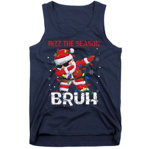 Rizz The Season Bruh Christmas Rizzmas Santa Claus Rizzler Tank Top