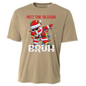 Rizz The Season Bruh Christmas Rizzmas Santa Claus Rizzler Cooling Performance Crew T-Shirt