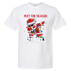 Rizz The Season Bruh Christmas Rizzmas Santa Claus Rizzler Garment-Dyed Heavyweight T-Shirt