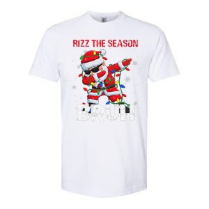 Rizz The Season Bruh Christmas Rizzmas Santa Claus Rizzler Softstyle CVC T-Shirt