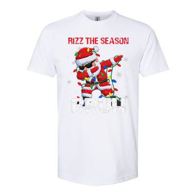 Rizz The Season Bruh Christmas Rizzmas Santa Claus Rizzler Softstyle CVC T-Shirt