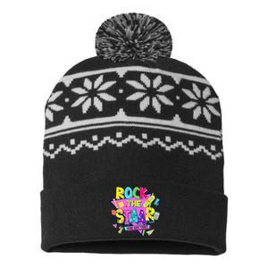 Rock The Staar Test Testing Day USA-Made Snowflake Beanie