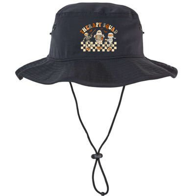 Retro Therapy Squad Slp Ot Pt Team Halloween Speech Physical Bucket Hat