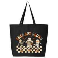 Retro Therapy Squad Slp Ot Pt Team Halloween Speech Physical 25L Jumbo Tote