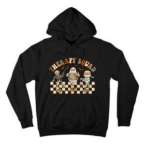 Retro Therapy Squad Slp Ot Pt Team Halloween Speech Physical Tall Hoodie