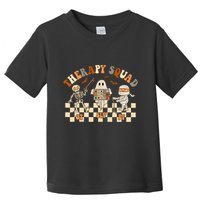 Retro Therapy Squad Slp Ot Pt Team Halloween Speech Physical Toddler T-Shirt