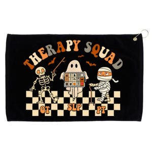 Retro Therapy Squad Slp Ot Pt Team Halloween Speech Physical Grommeted Golf Towel