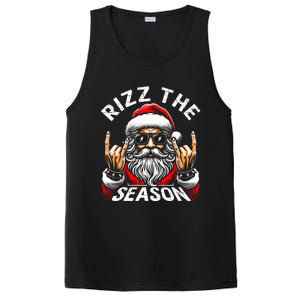 Rizz The Season Funny Christmas Rizzmas Santa Teens PosiCharge Competitor Tank