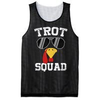 Running Turkey Sunglasses Trot Squad Thanksgiving Mesh Reversible Basketball Jersey Tank