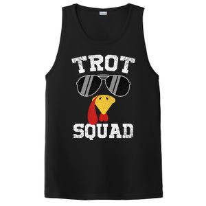 Running Turkey Sunglasses Trot Squad Thanksgiving PosiCharge Competitor Tank