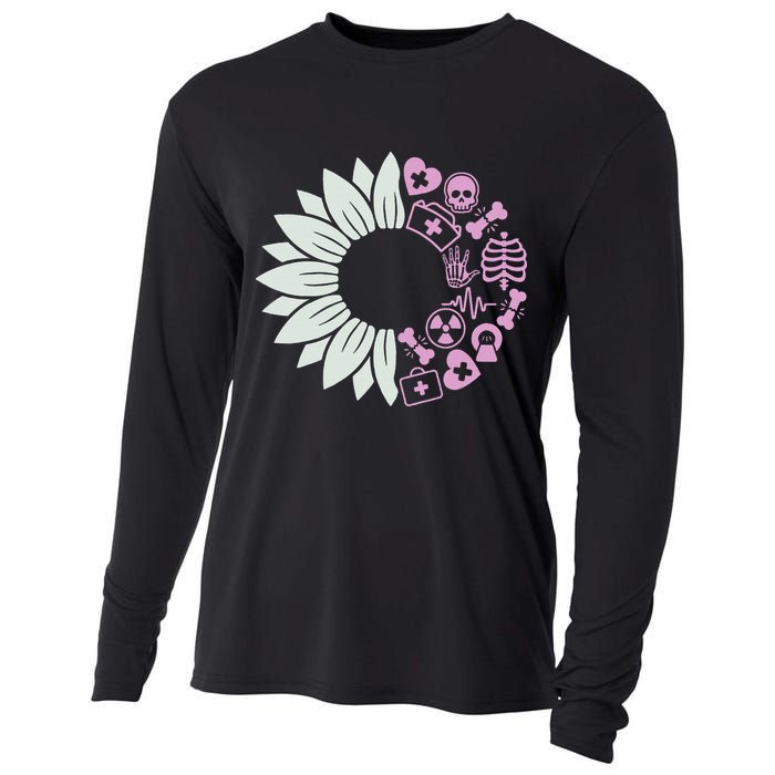 Radiology Tech Student Team Future Xray Technologist Ct Crew Cooling Performance Long Sleeve Crew