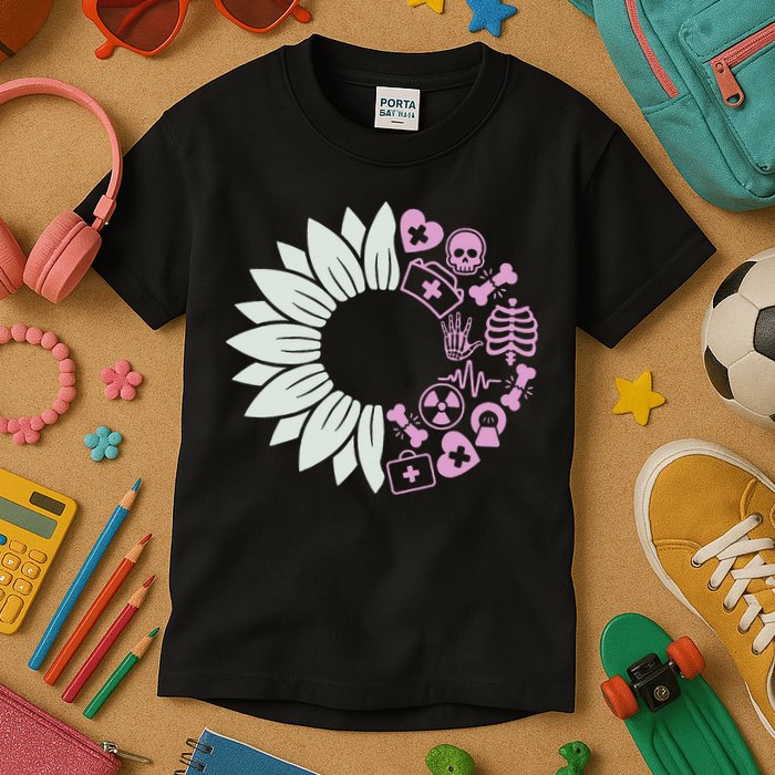 Radiology Tech Student Team Future Xray Technologist Ct Crew Kids T-Shirt