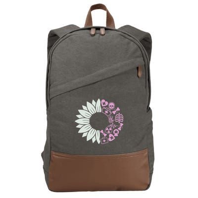 Radiology Tech Student Team Future Xray Technologist Ct Crew Cotton Canvas Backpack