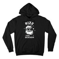 Rizz The Season Santa Claus Rizzmas Funny Christmas Hoodie