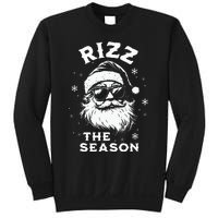 Rizz The Season Santa Claus Rizzmas Funny Christmas Sweatshirt