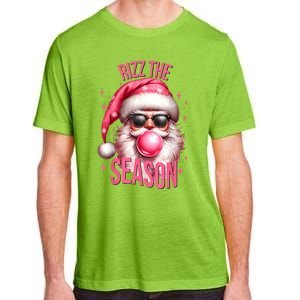 Rizz The Season Funny Christmas Rizzmas Santa Rizzler Adult ChromaSoft Performance T-Shirt