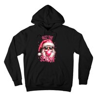 Rizz The Season Funny Christmas Rizzmas Santa Rizzler Hoodie