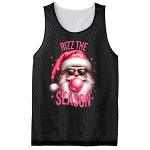 Rizz The Season Funny Christmas Rizzmas Santa Rizzler Mesh Reversible Basketball Jersey Tank