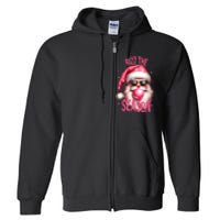 Rizz The Season Funny Christmas Rizzmas Santa Rizzler Full Zip Hoodie