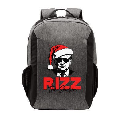 Rizz The Season Christmas Humorous Trump 2024 Santa Rizzler Gift Vector Backpack