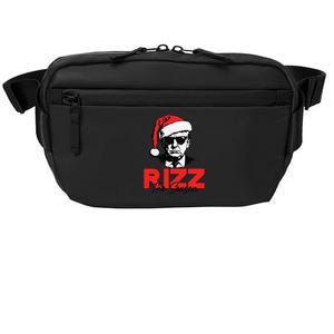 Rizz The Season Christmas Humorous Trump 2024 Santa Rizzler Gift Crossbody Pack