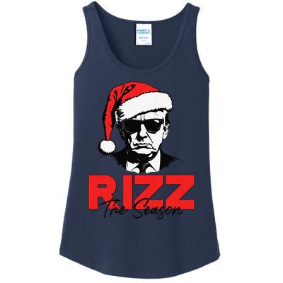 Rizz The Season Christmas Humorous Trump 2024 Santa Rizzler Gift Ladies Essential Tank