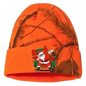 Rizz The Season Bruh Funny Christmas Rizzmas Santa Xmas Kati Licensed 12" Camo Beanie