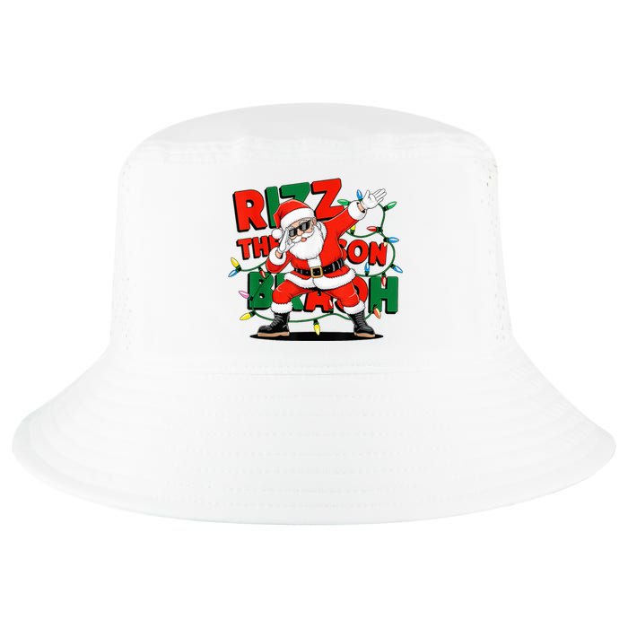 Rizz The Season Bruh Funny Christmas Rizzmas Santa Xmas Cool Comfort Performance Bucket Hat