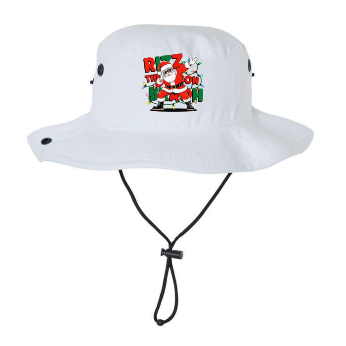 Rizz The Season Bruh Funny Christmas Rizzmas Santa Xmas Legacy Cool Fit Booney Bucket Hat