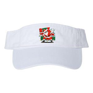 Rizz The Season Bruh Funny Christmas Rizzmas Santa Xmas Valucap Bio-Washed Visor