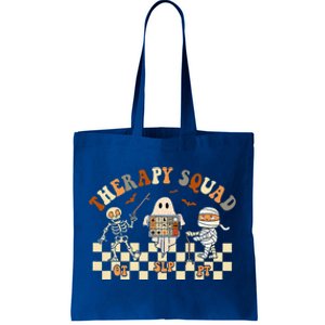 Retro Therapy Squad SLP OT PT Team Halloween Speech Physical Tote Bag