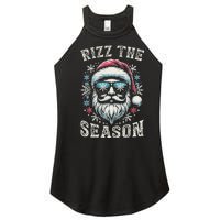 Rizz The Season Silly Christmas Funny Santa N Women's Perfect Tri Rocker Tank