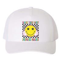Rock The Staar Test Testing Day Smile Face Groovy Teacher  Yupoong Adult 5-Panel Trucker Hat