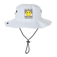 Rock The Staar Test Testing Day Smile Face Groovy Teacher  Bucket Hat