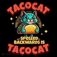 Retro Tacocat Spelled Backwards Is Taco Cat Sustainable Knit Beanie