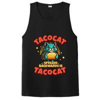 Retro Tacocat Spelled Backwards Is Taco Cat PosiCharge Competitor Tank
