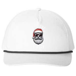 Rizz The Season Christmas Funny Santa Snapback Five-Panel Rope Hat