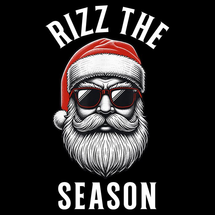 Rizz The Season Christmas Funny Santa 16 in Basic Backpack