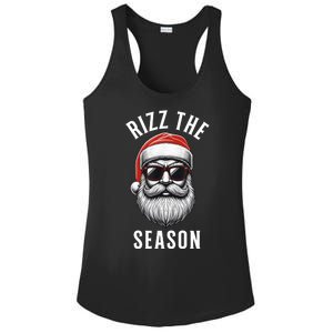 Rizz The Season Christmas Funny Santa Ladies PosiCharge Competitor Racerback Tank