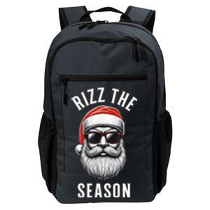 Rizz The Season Christmas Funny Santa Daily Commute Backpack