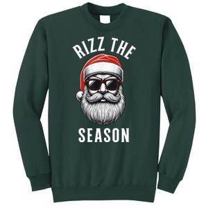 Rizz The Season Christmas Funny Santa Sweatshirt